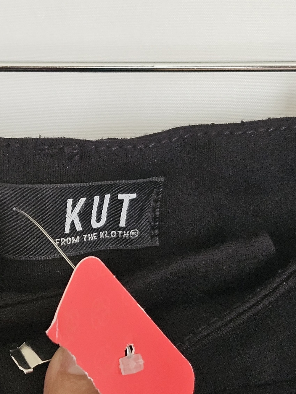 KUT from the Kloth Mia Ankle Skinny Black Pants Size 6 NWT - Picture 5 of 15